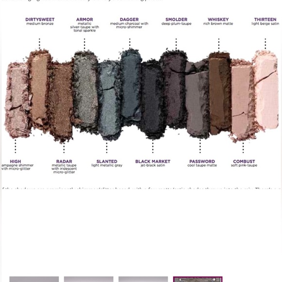 ✨BRAND NEW✨. Urban decay naked palette in SMOKY. - Picture 4 of 4